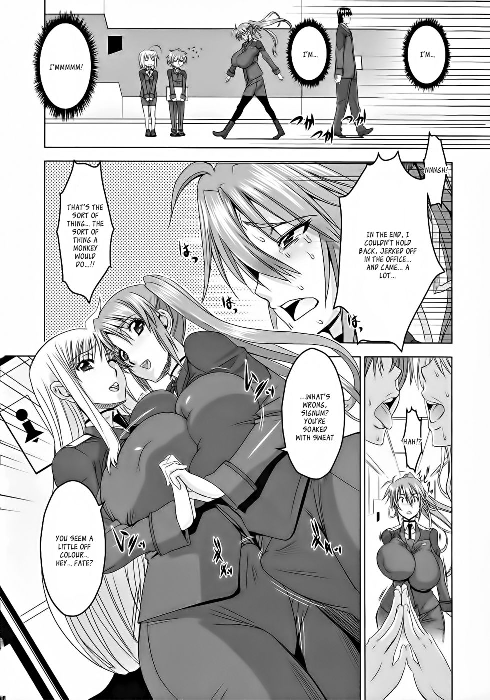 Hentai Manga Comic-Soldiers Don't Wait Until Nightfall-Read-8